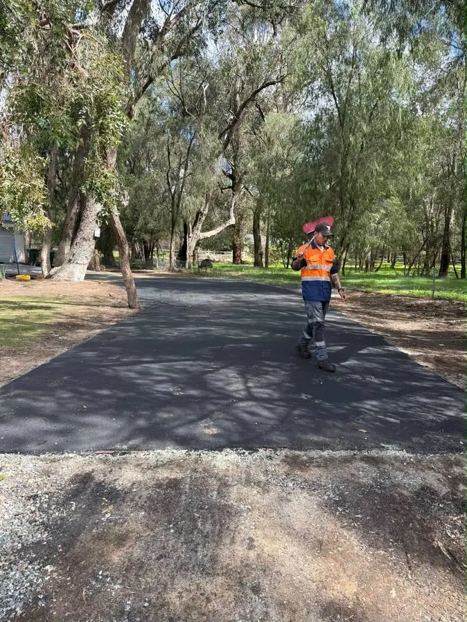Driveway rolling